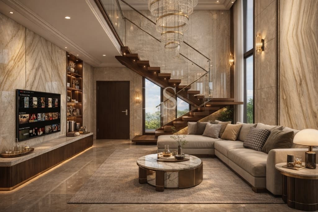 Sophisticated dining space